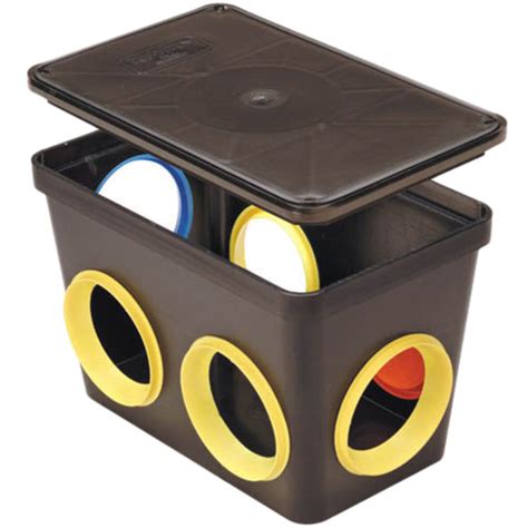 all plastic distribution box|6 outlet distribution box septic.